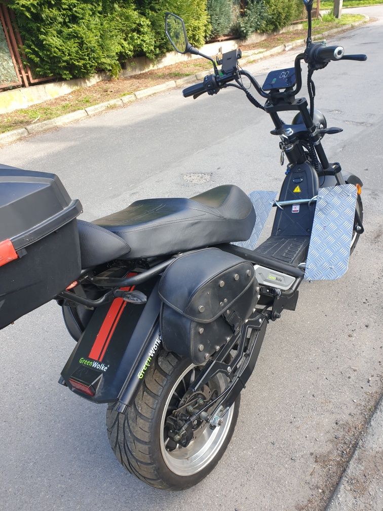 Skuter elektryczny Green Volke,3500W 30Ah,zasięg 100km