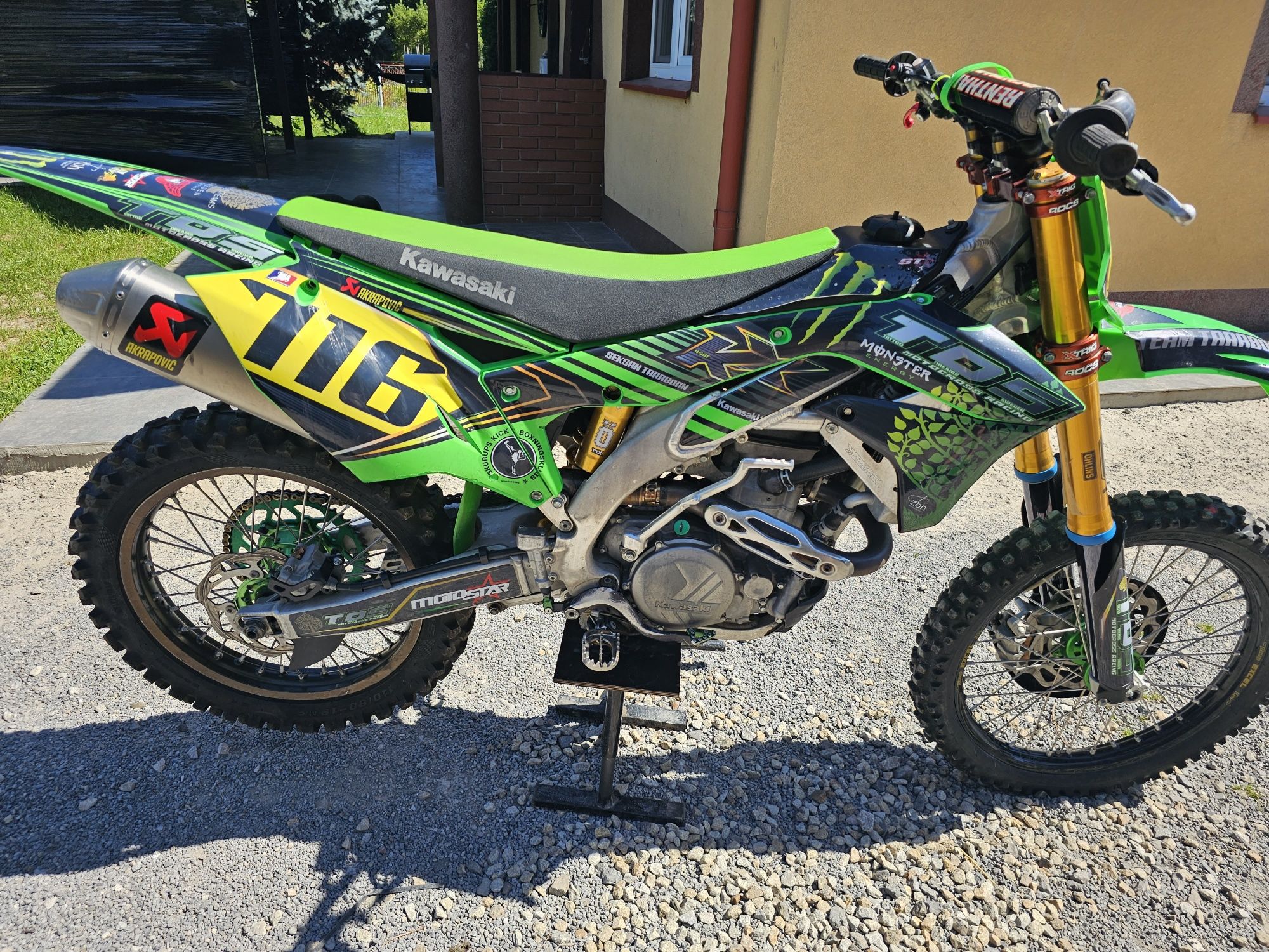 Kawasaki kx450f 2018r Bardzo bogaty w dodatki.