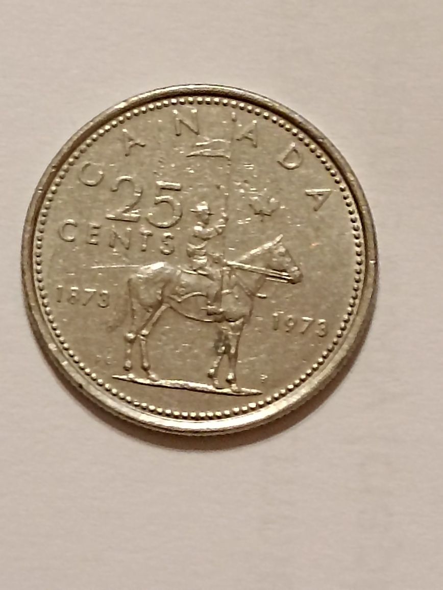 Moneta 25cents, Elżbieta II,D.G Regina,Canada