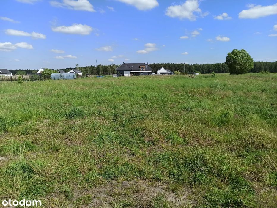 Działka budowlana z MPZP, Niedźwiedź, 1901m