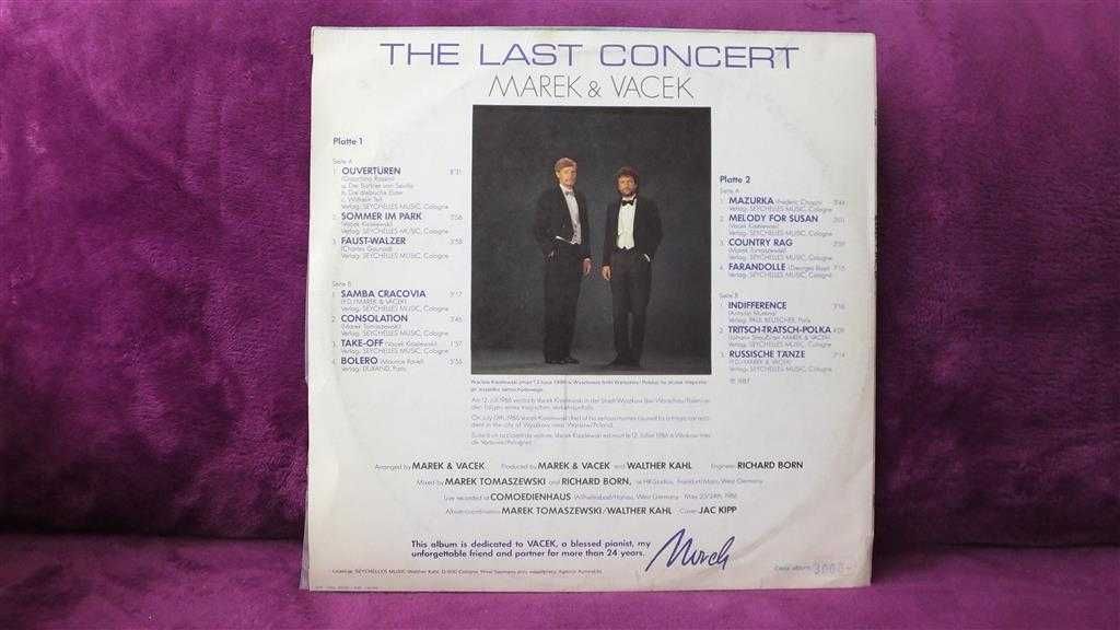 Marek & Vacek – The Last Concert