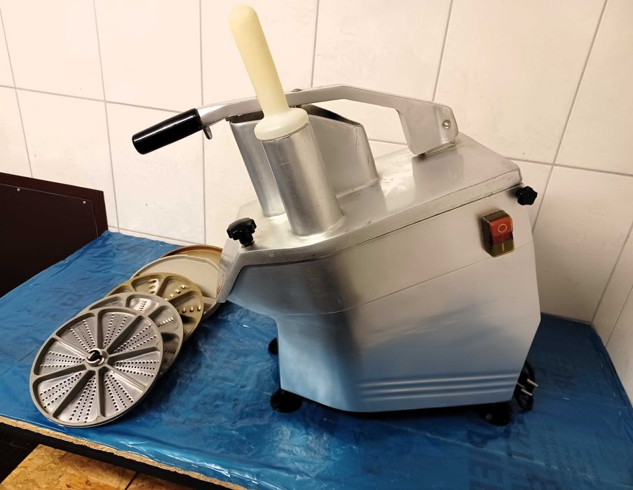 Okazja‼️SZATKOWNICA HLC-300! HENDI! Do Warzyw + 6 Tarcz!!! DUŻY OTWÓR!