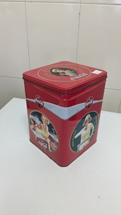 Lata coca cola vintage