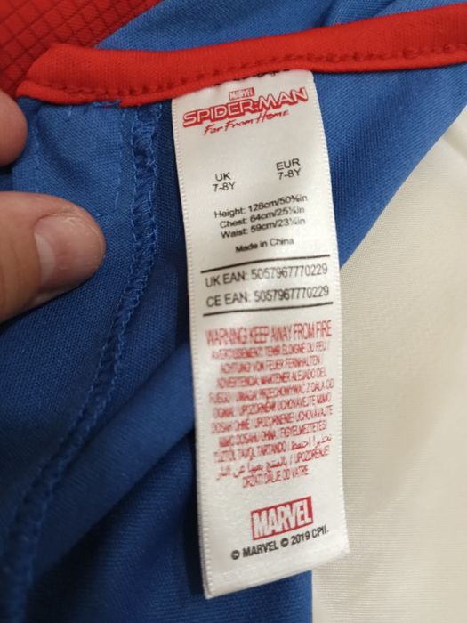 Костюм людини-павука Spiderman 7/8 років