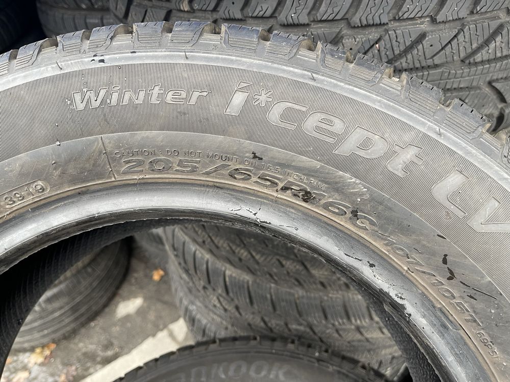 4xHankook 205 65r16c., 2019 2x9mm/2x7mm