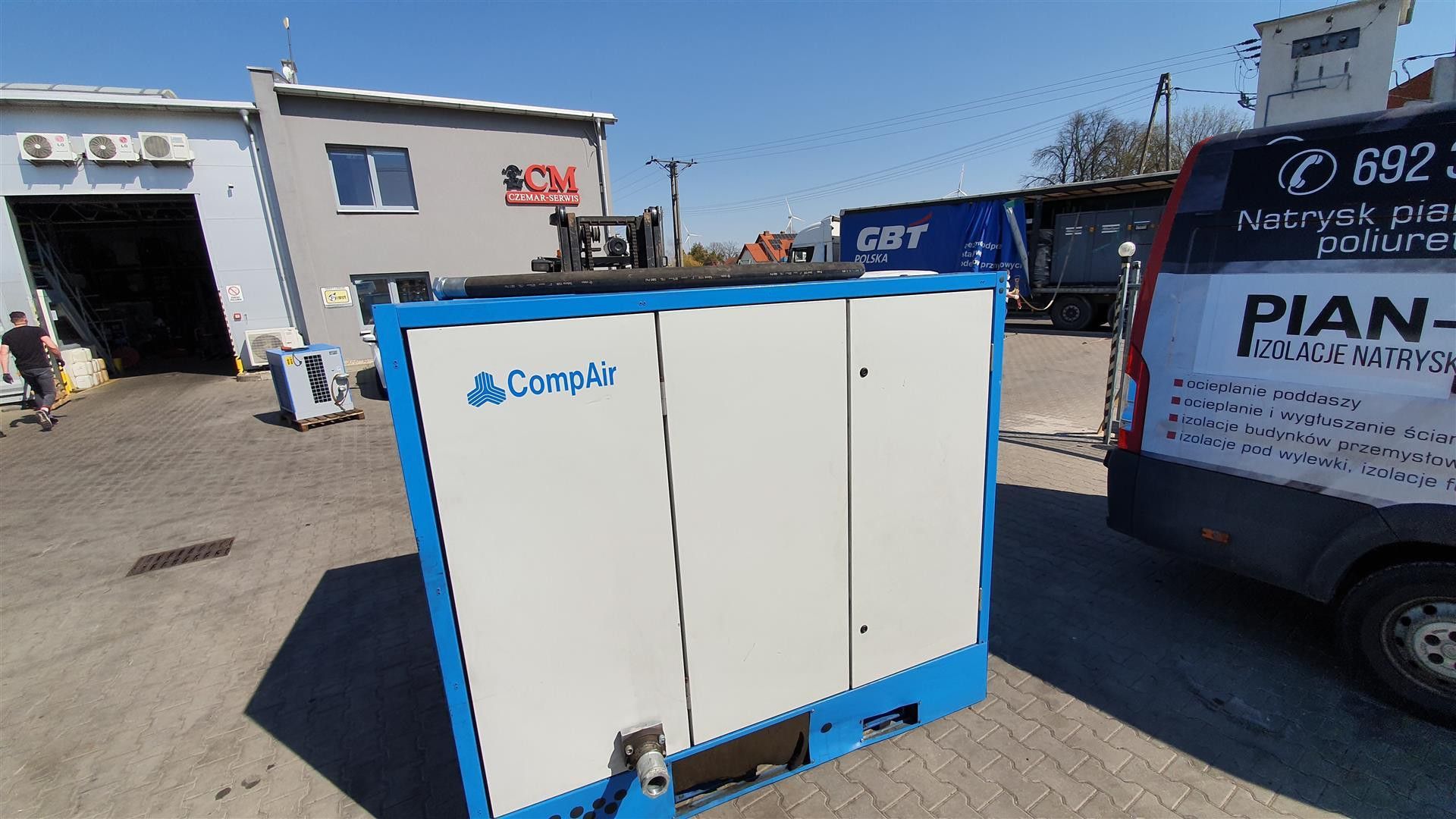 Spręzarka Compair Regata200A,90 KW,S003783