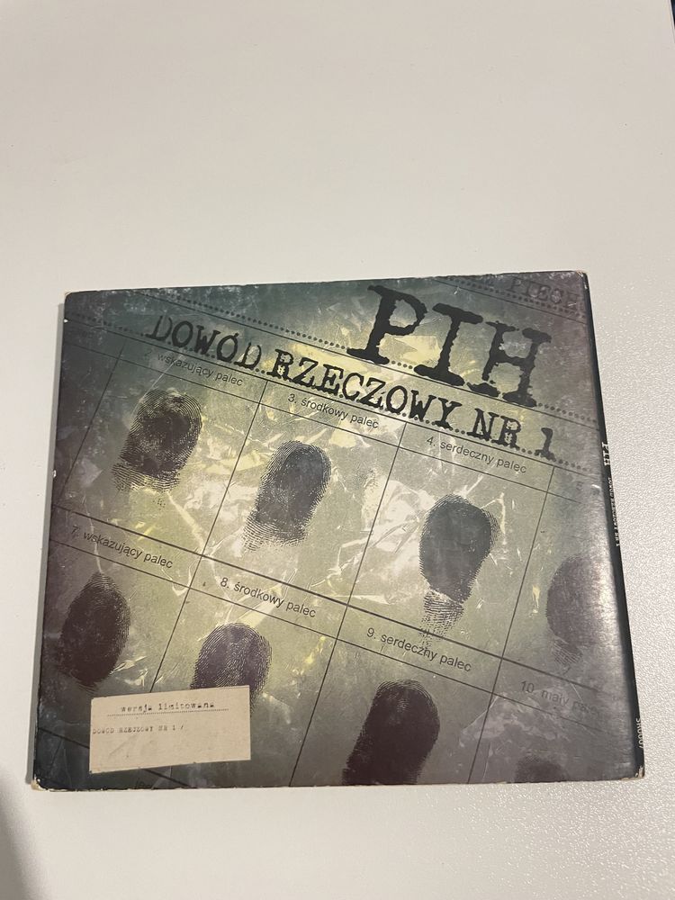 Pih dowód rzeczowy nr 1 wersja limitowana CD z autografem