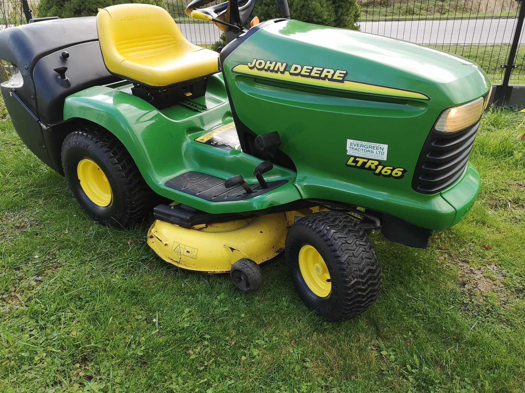 John Deere ltr 180 / Ltr 166 /traktorek/kosiarka/honda