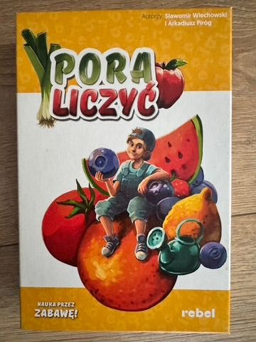 Gra Pora liczyć - Kto szybciej policzy warzywa na grządkach? - Rebel