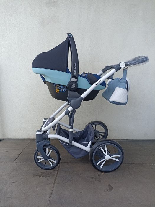 Wózek 3/1 Bebetto tito z fotelikiem maxi Cosi