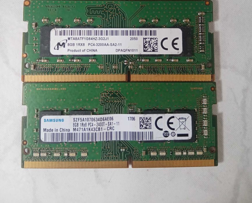Memorias para Portatil DDR4