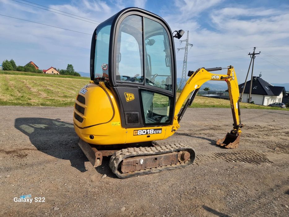 JCB 8018  Minikoparka JCB 8018