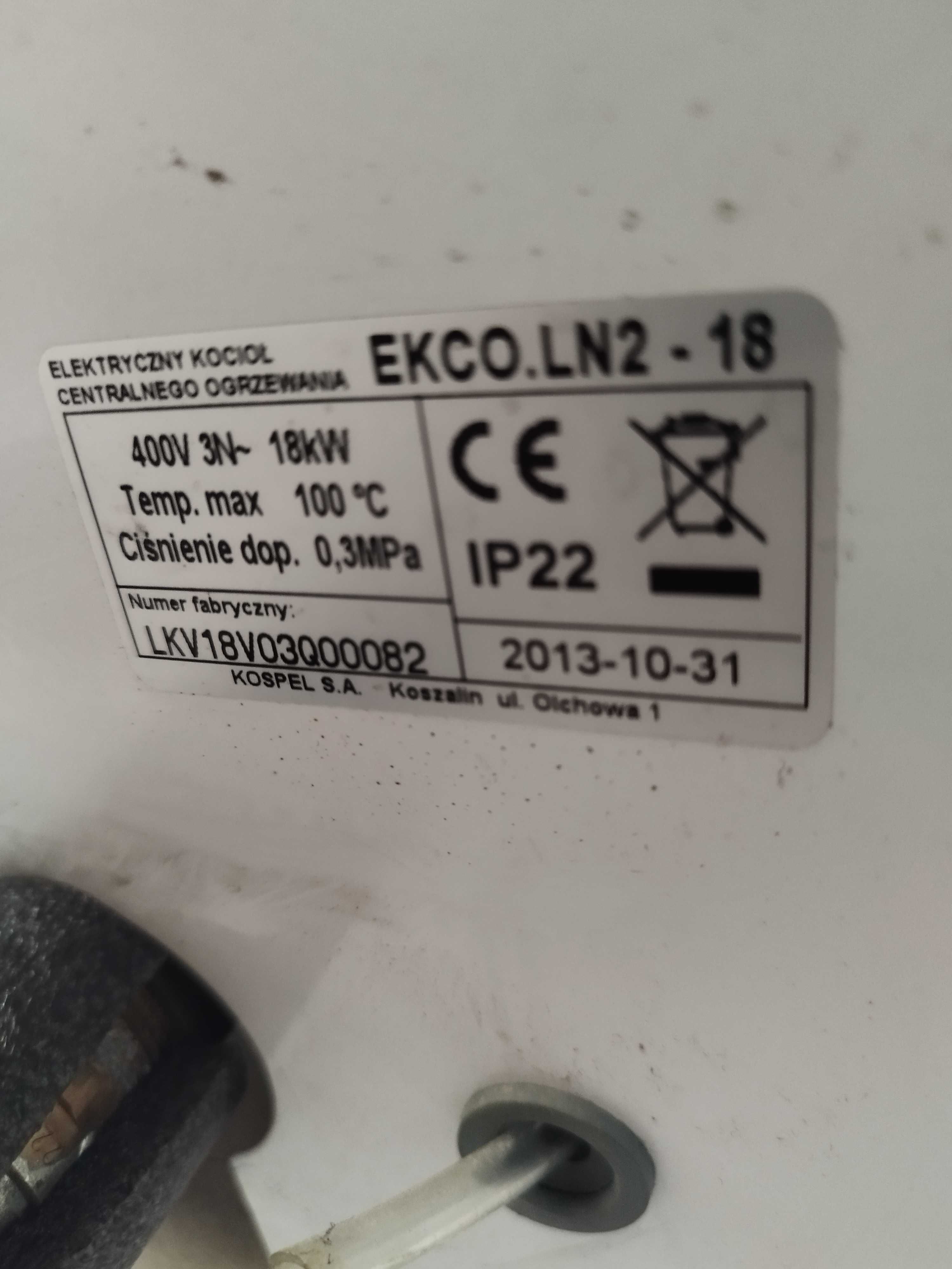 Kocioł elektryczny KOSPEL 18kW