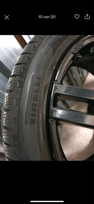 Audi 20” S-linie Pireli zimowa bardzo ladne