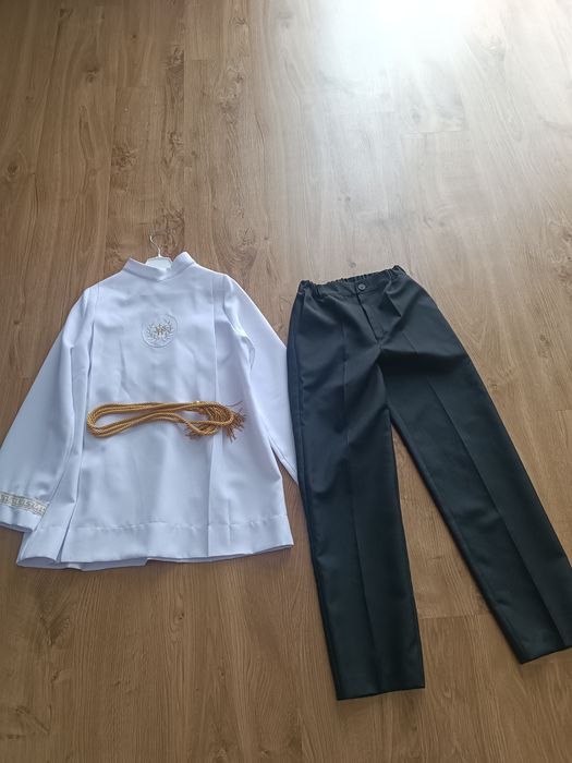 Alba komunijna spodnie eleganckie strój komunijny