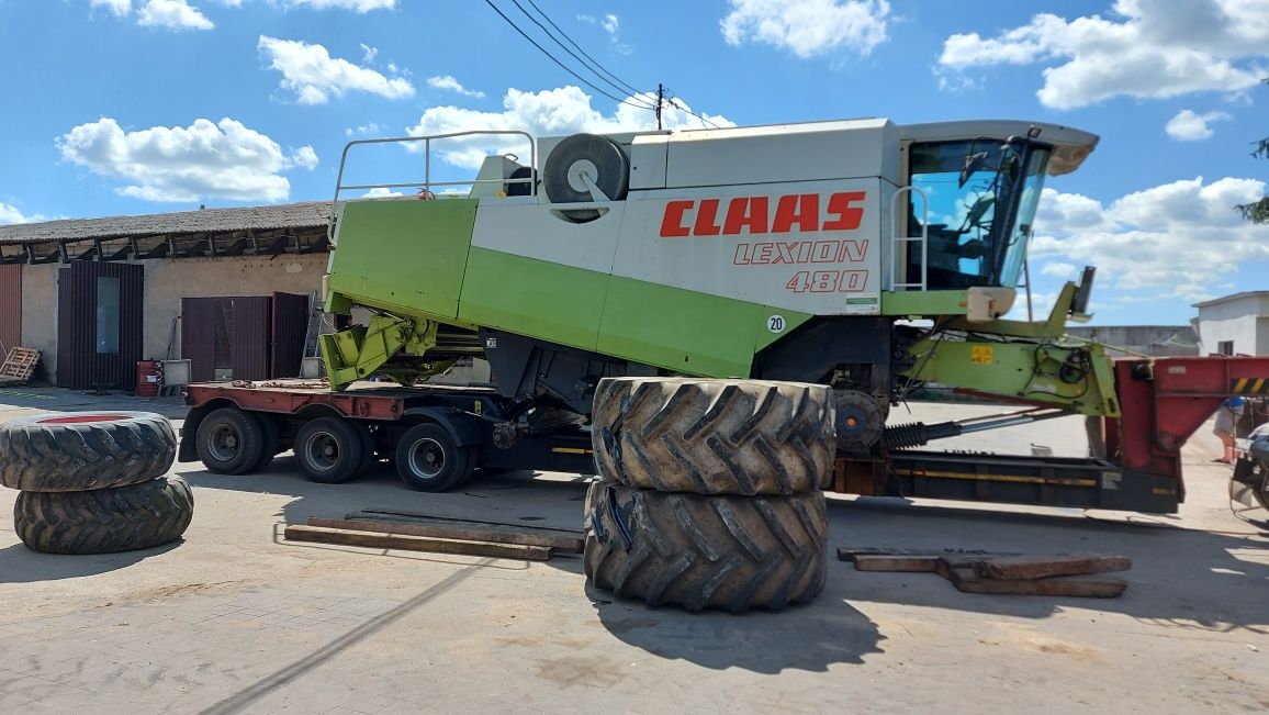 Claas LEXION 48/450. Dominator 106, 108 Mega 204 części nowe i używane