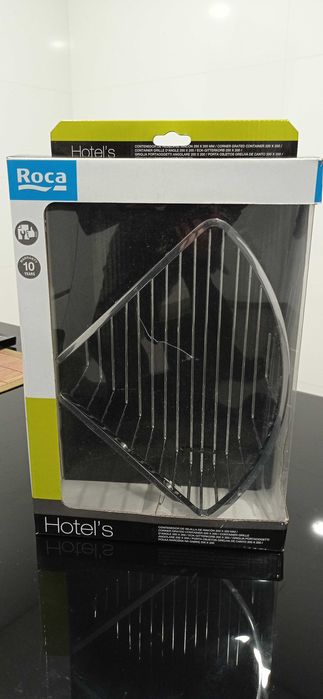 Saboneteira grelha de canto ROCA nova