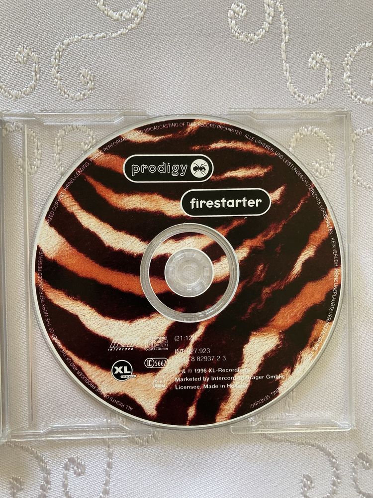 Płyta CD Prodigy Firestarter Klasyka Single Lata 90 Maxi