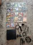 Play Station 3 + zestaw gier + pad +kamerka + move