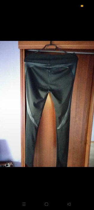 Czarne leginsy r S bawelna