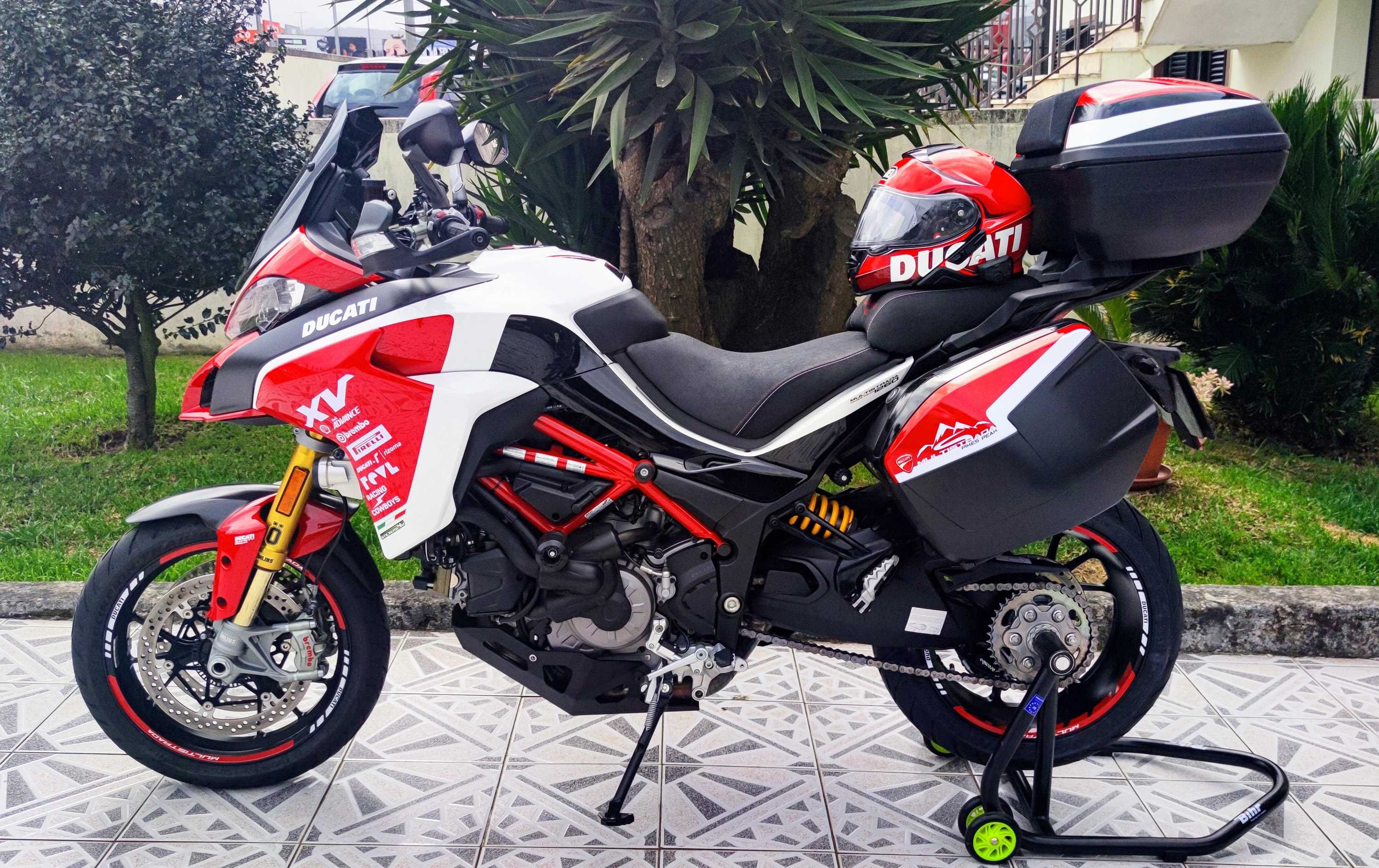 Ducati Multistrada e Desert X Personalizações/autocolantes Motos/Malas