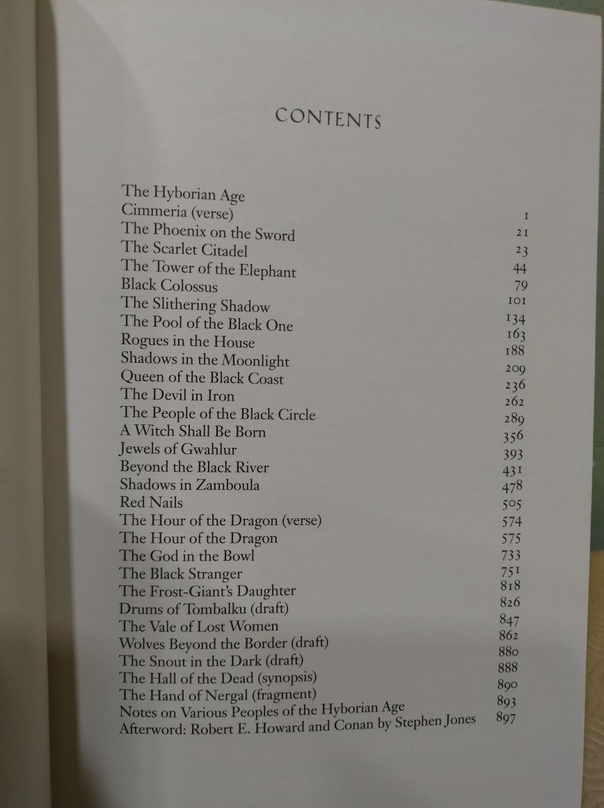 Livro capa dura Robert E Howard The complete chronicles of Conan