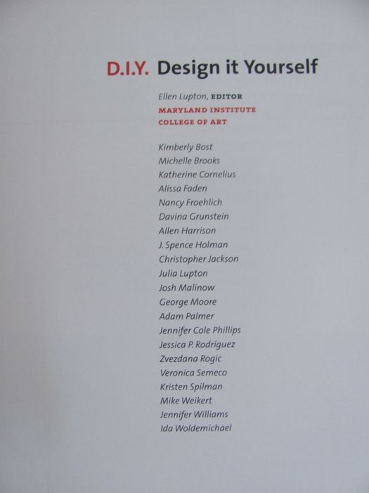 D.I.Y - Design it Yourself de Ellen Lupton
