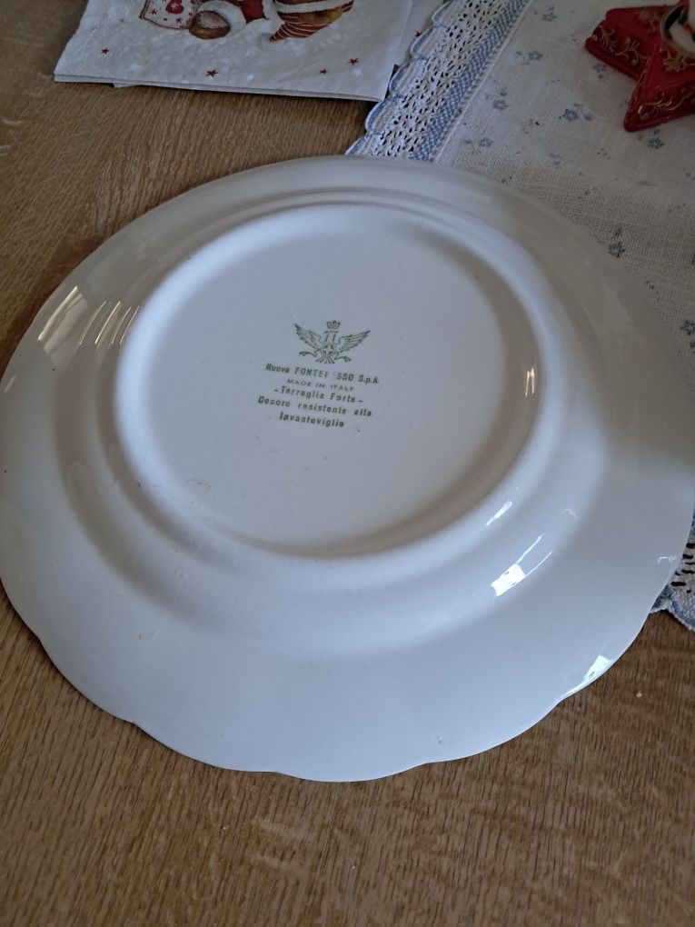 Talerz porcelanowy