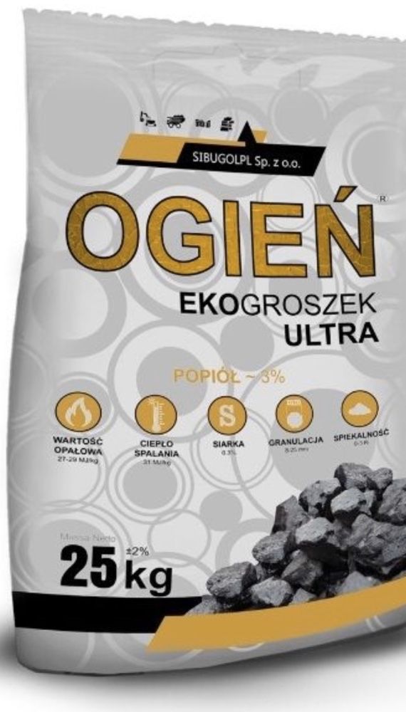 Promocja! Ekogroszek ogień ultra - węgiel