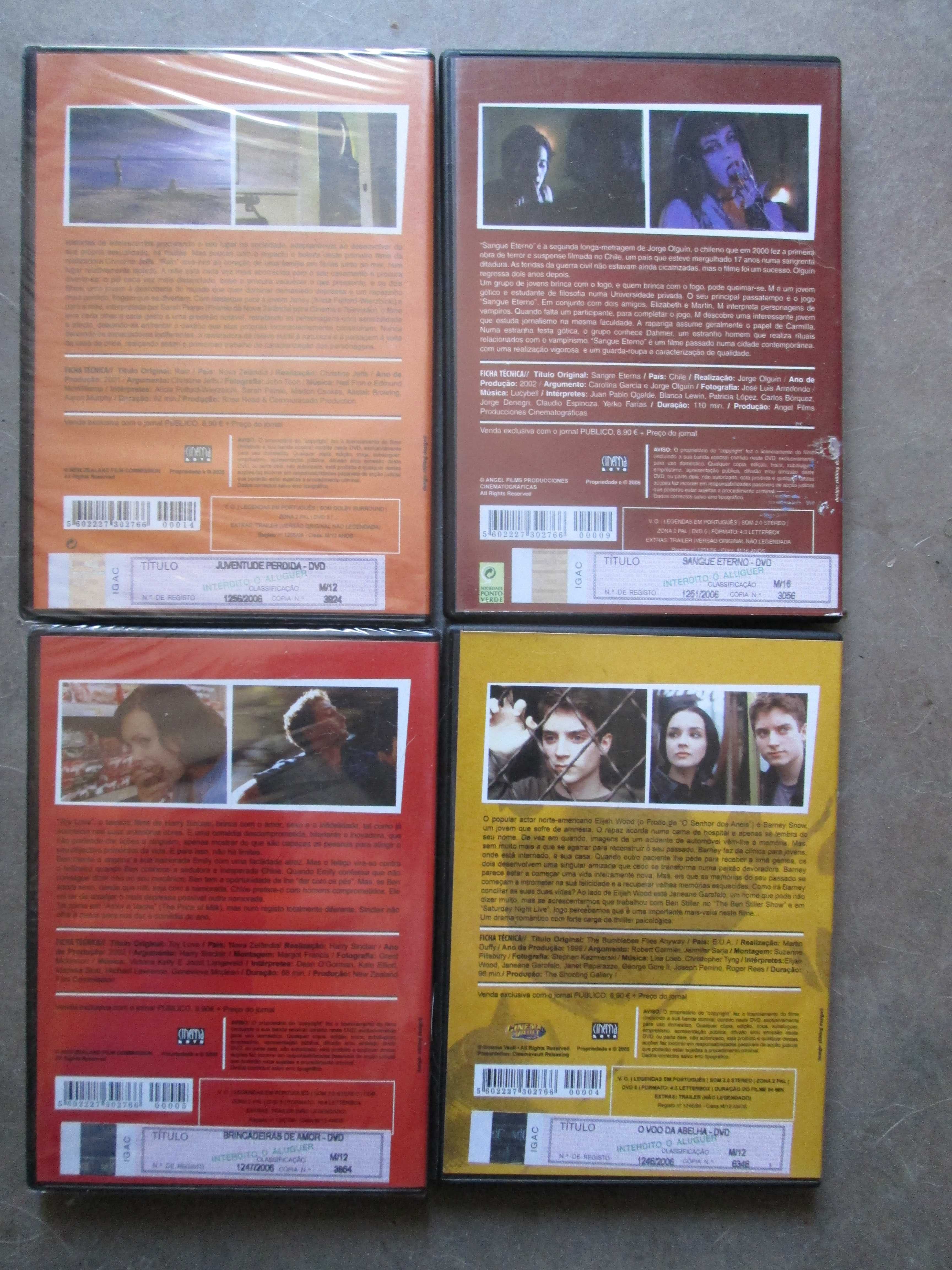 4 DVD - Série Fantasporto, novos