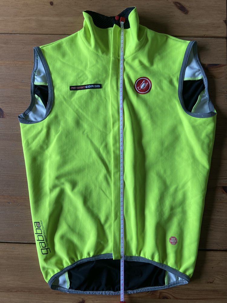 Castelli gabba M windstopper kamizelka kolarska