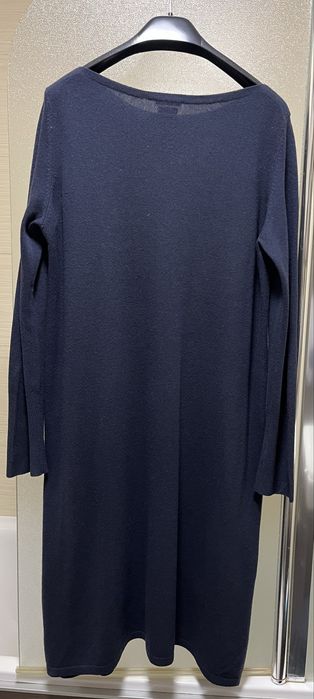 Вовняна сукня 52-54 Benetton темно синя трапеція