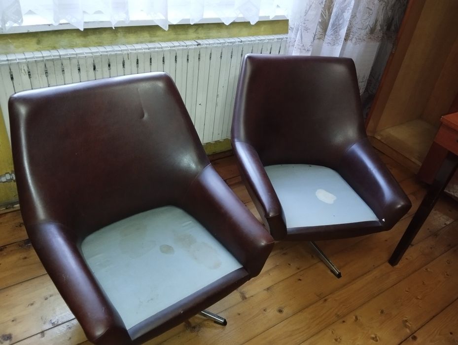 Fotele obrotowe PRL