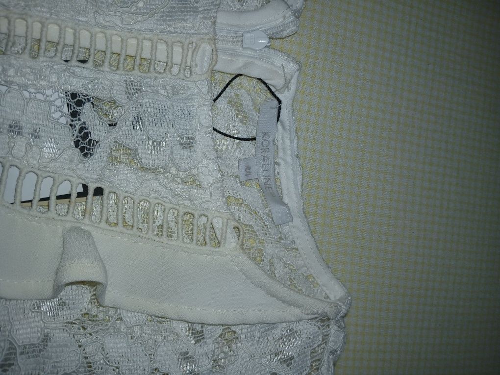 Blusa branca KLORANE nova