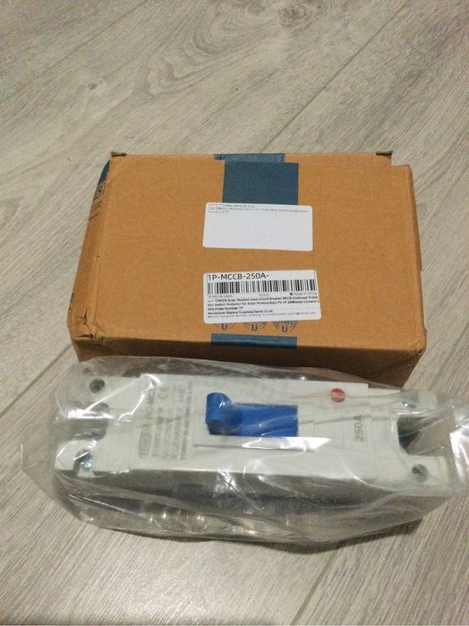 DC автомат силовий, потужний, однополюсний TOMZN-250/1Р