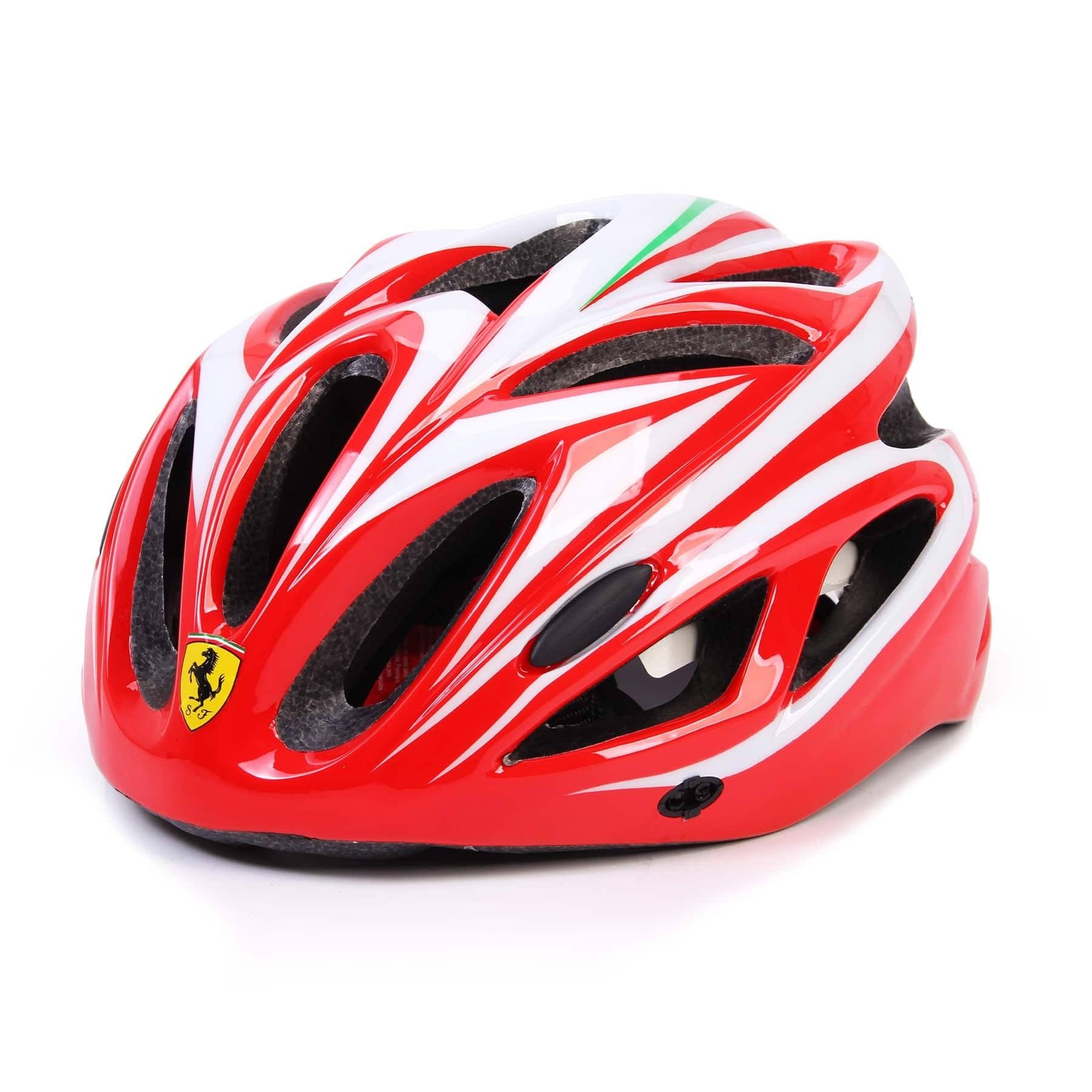 Kask rower, rolki, hulajnoga ferrari