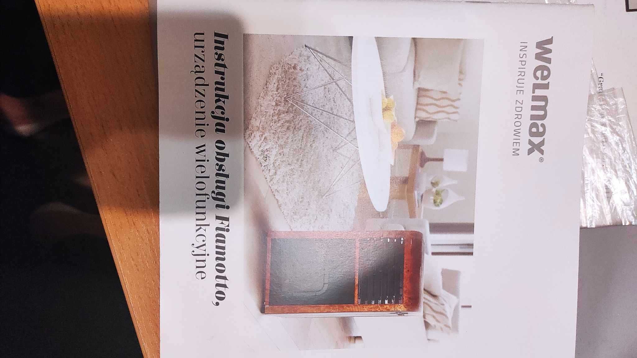Kominek/Grzejnik/Chłodziarka  - przenośny Welmax FIAMOTTO