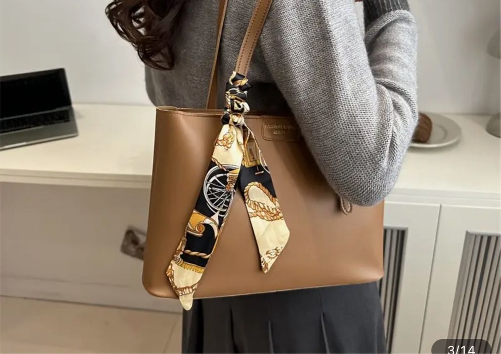 Сумка жіноча коричнева