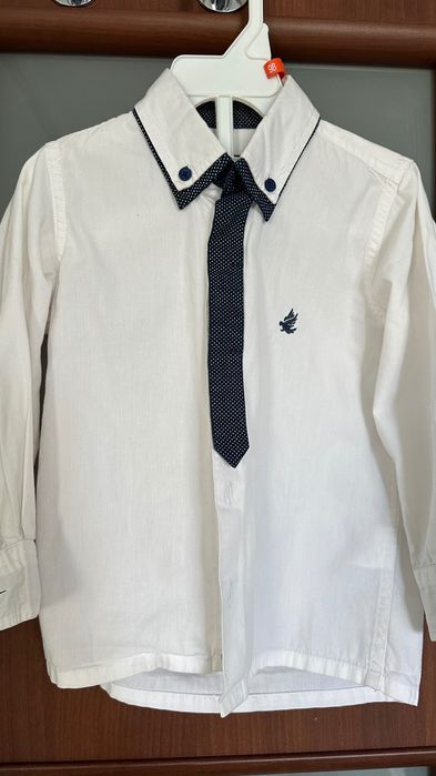 Koszula z krawatem 98 COOL CLUB kolekcja małego Mężczyzny