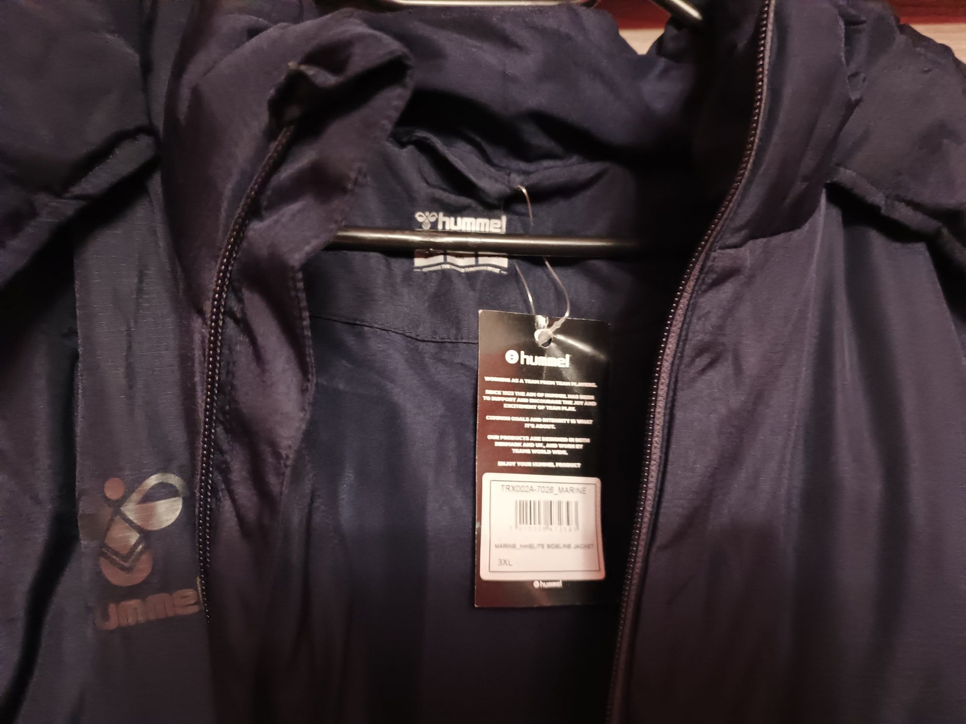 Kurtka męska Hummel 3 XL granat Nowa