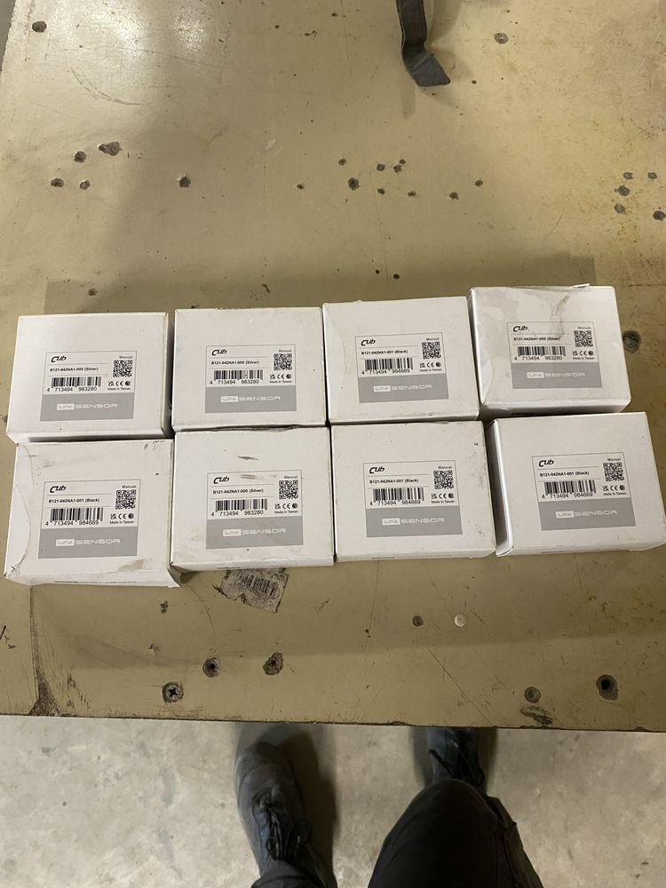 Czujniki tpms cub unisensor uniwesalne 433mhz 8 sztuk