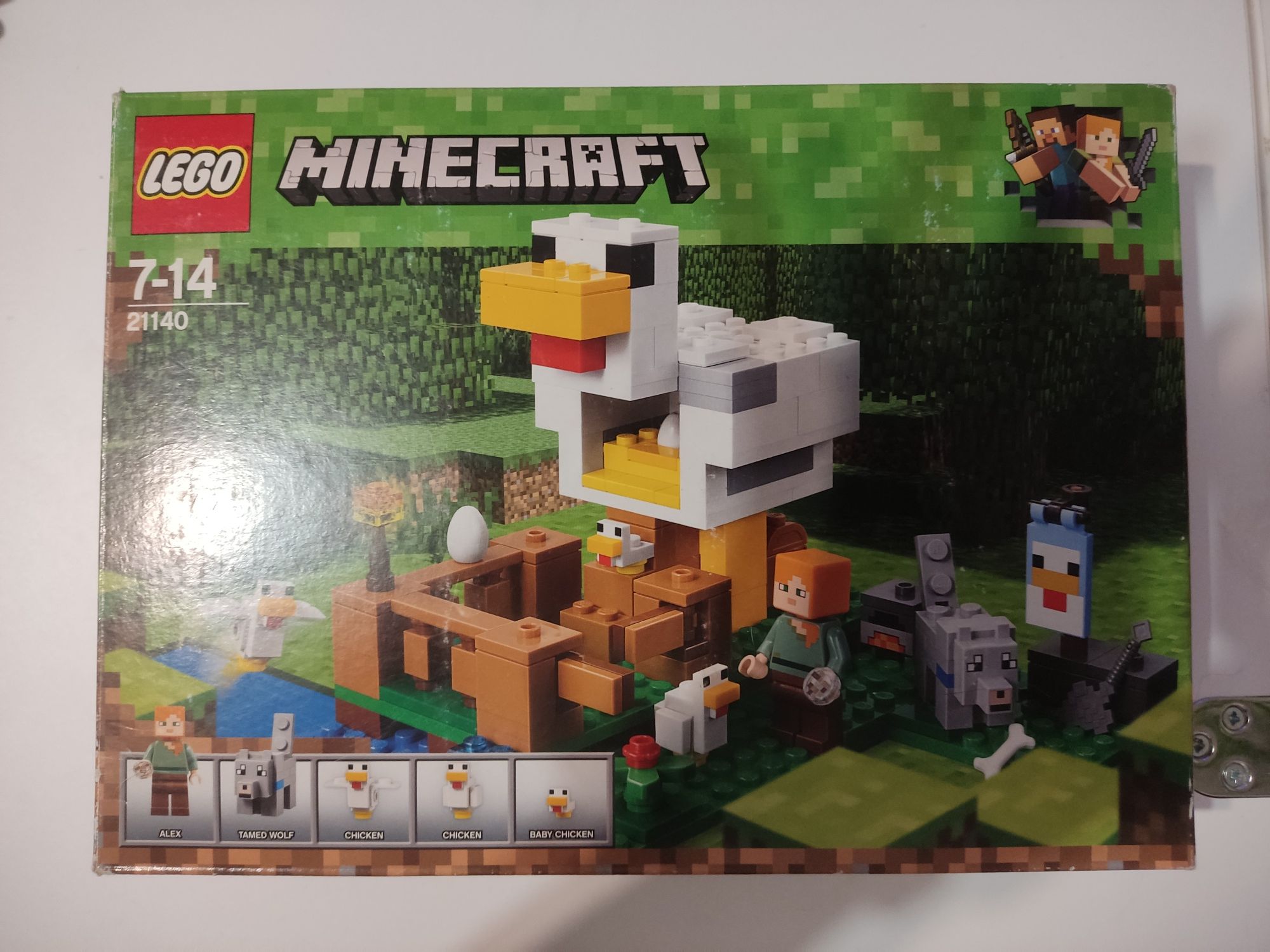 Конструктор лего курочка Minecraft