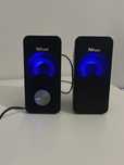 colunas Trust 2.0 speaker set com leds