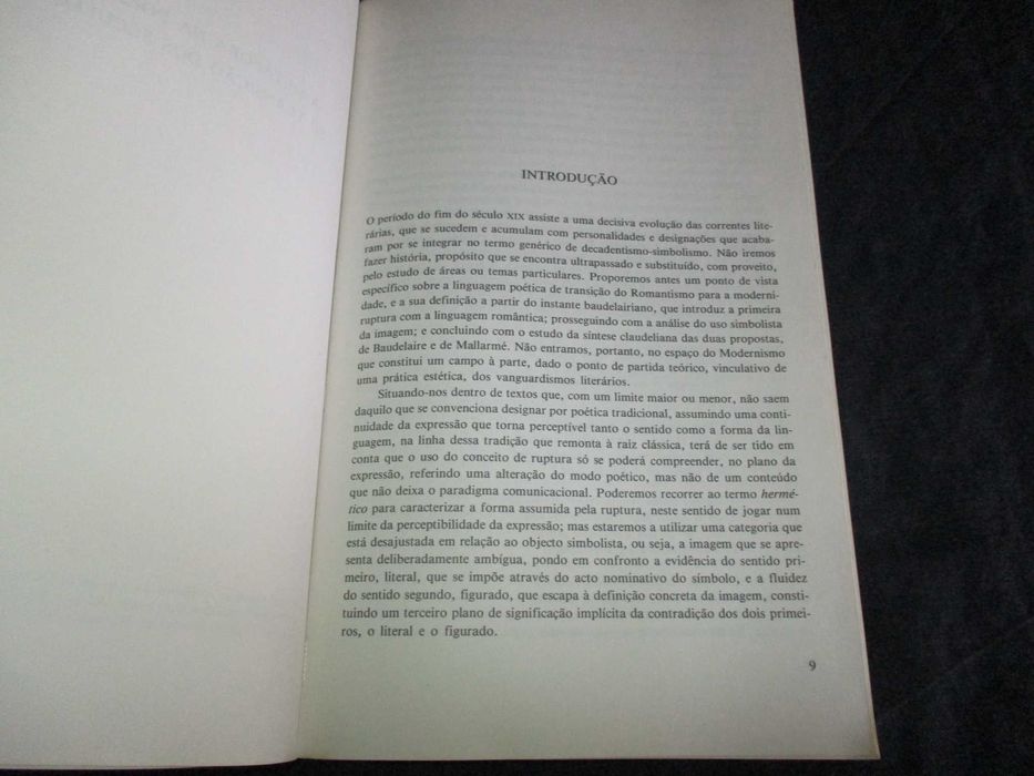 Livro O Processo Poético Nuno Júdice