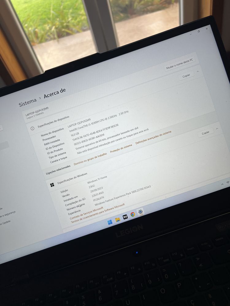 Vendo lenovo com i5-10300H