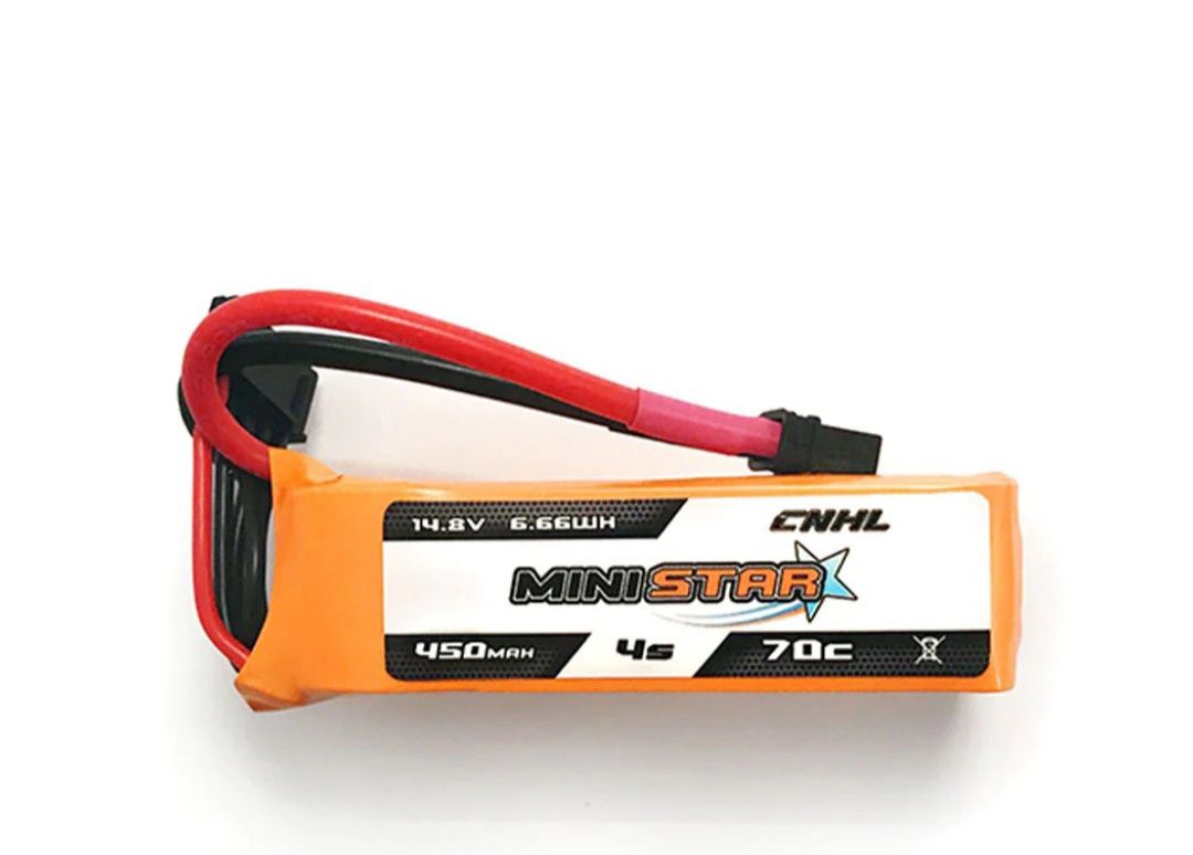 Акумулятор CNHL MiniStar 450mAh 14.8V 4S 70C Lipo Battery with XT3