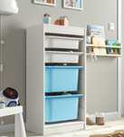 Ikea Trofast- trzy elementy z koszami w dwoch rozmiarach :)