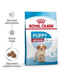 ROYAL CANIN Medium Puppy 1 kg Świeżej Oryginalnej suchej karmy