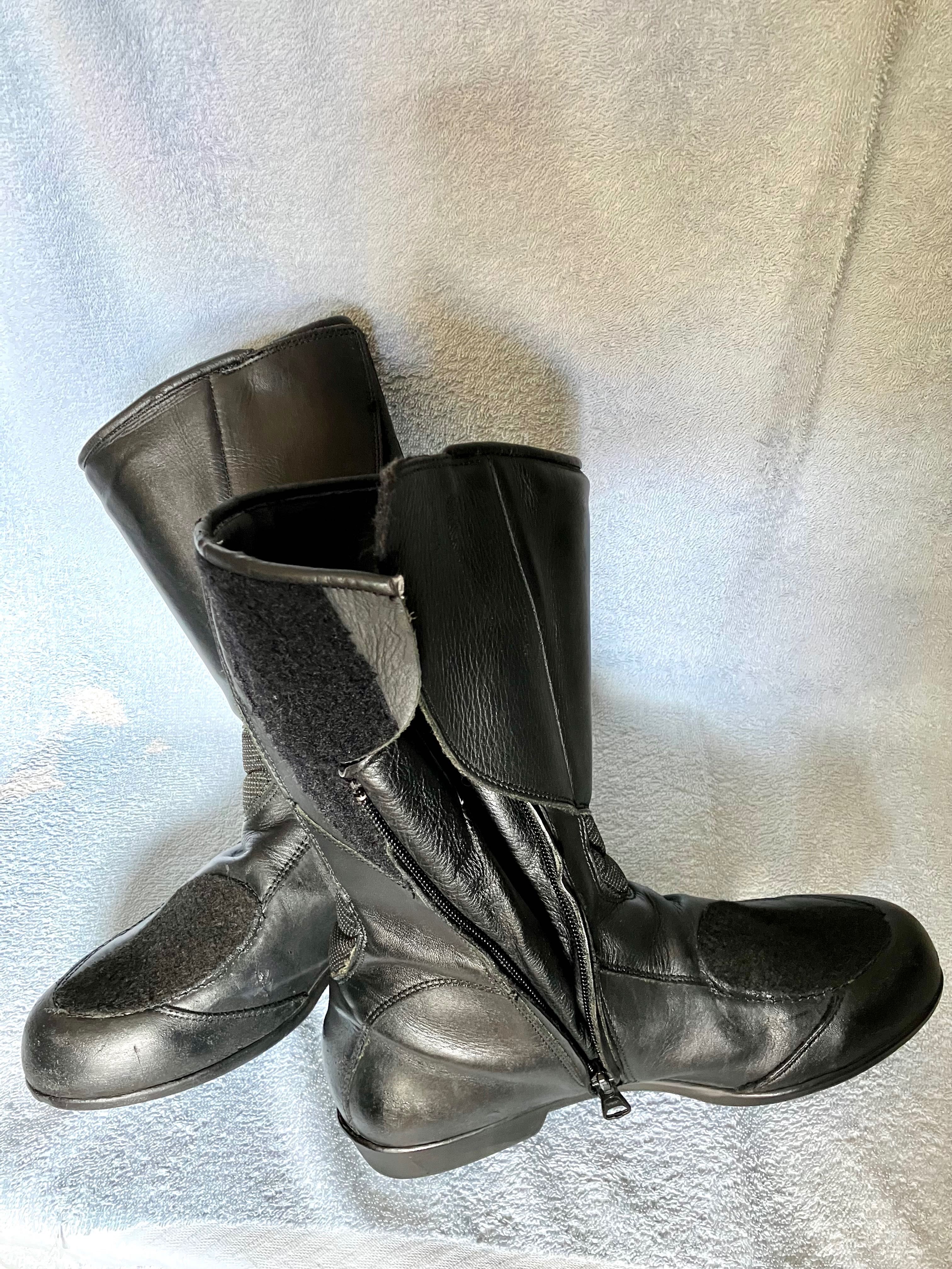 Botas em couro BMW