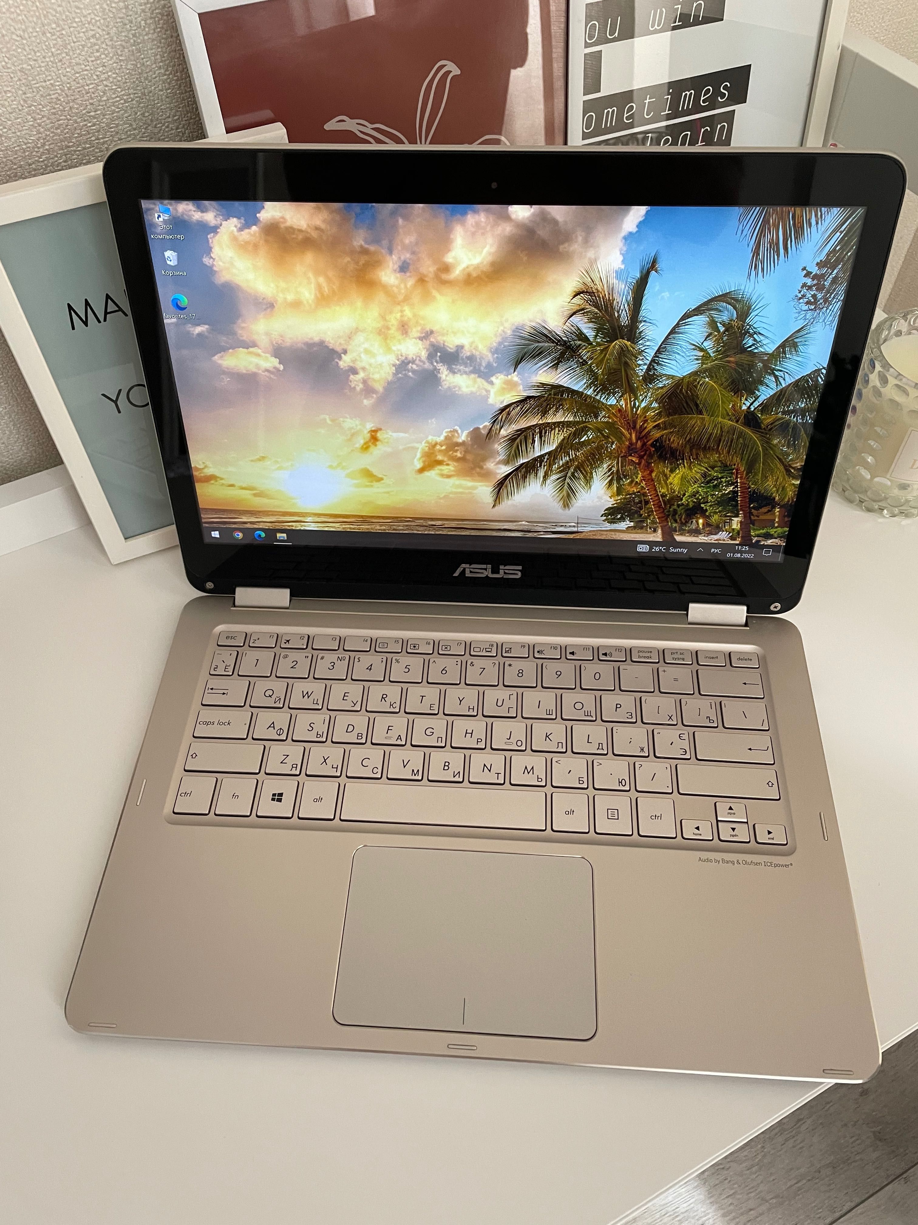 Сенсорный Ультрабук (ноутбук) Asus Zenbook Ux-360 трансформер